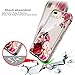 ACKETBOX iPhone 8 Plus Case/iPhone 6s Plus Case/iPhone 6 Plus Case/iPhone 7 Plus Case Floral Design PC Case and TPU Cover Full Body Protective Cover for iPhone 8/7/6s/6 Plus