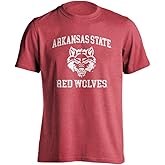 Sport Your Gear NCAA Officially Licensed Distressed Retro Short Sleeve T-Shirt Game Day Tee Spirit Wear Fan Gear Apparel