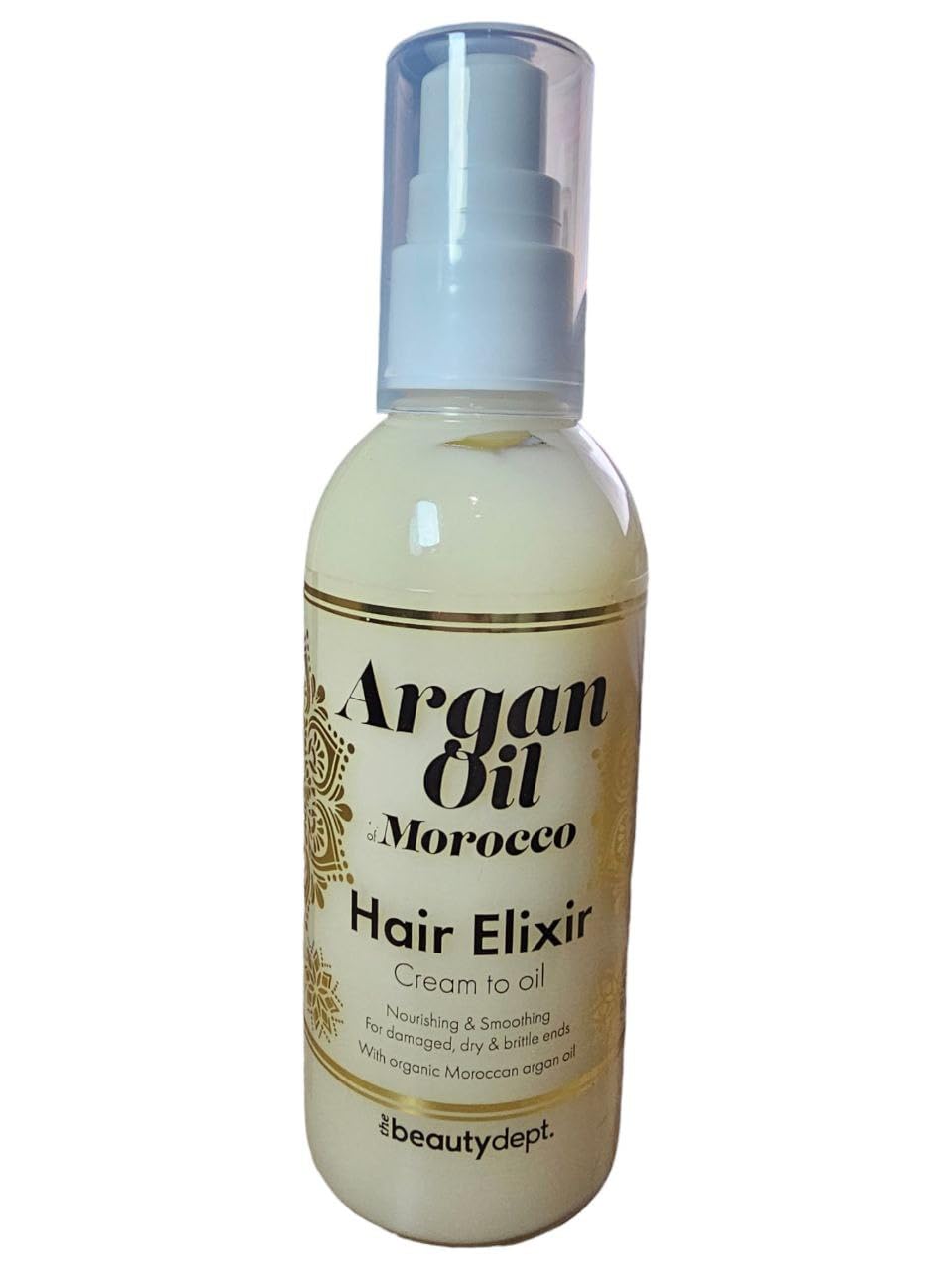 Argan Oil Moroccan Hair Elixir Nourishes and Repairs Damaged Hair 100ml