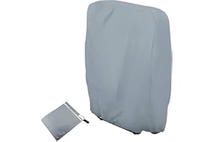Primachen Patio Folding Chair Cover Outdoor Waterproof Veranda Zero Gravity 210D Oxford Reclining Chairs Garden Protective Co