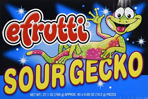 e.frutti Sour Gecko, 0.68-Ounce Bags (Pack of 40) - Thumbnail 5