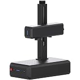 ComMarker B6 20W Fiber Laser Engraver, Auto Focus Screen, Portable Laser Engraver, Color Marking, 150mm x 150mm, Lightburn Compatible, Laser for Metal, Plastic, Jewelry