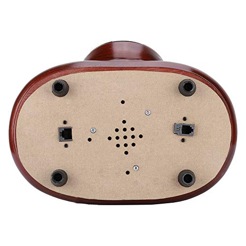 Mugast IDS-8675D Retro Wired Telephone,Corded Antique Vintage Style Desk Landline Phone with FSK/DTMF Dual System and Caller ID for Home Office Hotel Decoration