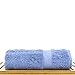 Chakir Turkish Linens Luxury Ultra Soft Bamboo Towel Set (Bath Towels, Blue)