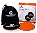 Home Prime Athletic Exercise Gliding Discs -1 Pair Core Sliders Dual Sided for Use on Carpet or Hardwood Floors – Full Fitness, Body Workout, Cross-Training, & Conditioning.