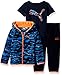 PUMA Boys' 3pc Micro Fleece Hoodie, Tee, Pant Set