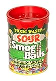 TOXIC WASTE Smog Balls Bank, Assorted Flavors, 4.0