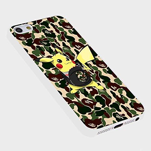 Supreme Pikachu Bape For iPhone Case (iPhone 6s plus white)