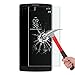 OMOTON LG V10 Screen Protector [2 Pack]- [9H Hardness] [2.5D Rounded Edges] [Crystal Clear] [Bubble Free] Tempered Glass Screen Protector for LG V10,