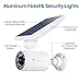 Motion Sensor Outdoor Solar Lights Waterproof Aluminum alloy(Not plastic) Solar Spot Lights, Solar Motion Detector Lights for Outside Patio Porch Wall Driveway Garden, 100-Week FREE Refund/Replacement