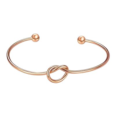 Rose Gold Love Knot Bracelet Bangle Bridesmaid Angola Ubuy