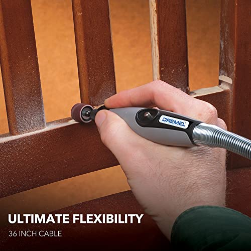 Dremel Flex Shaft Rotary Tool Attachment with Comfort Grip and 36” Long