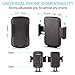 Car Mount,jamron Universal One Touch Installation Cd Slot Smartphone Car Mount Holder Cradle for Iphone X/8/8 Plu/7/7 Plus/6/6 Plus/6s/6s Plus/5s/4,samsung note 8/S8,LG and Other Android Phones(black)