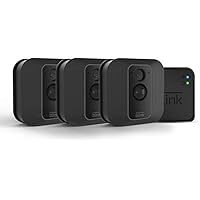 Blink XT2 Outdoor/Indoor Smart Security Camera with cloud storage included, 2-way audio, 2-year battery life – 3 camera kit
