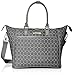 Ninewest Allea Tote Bag Travel, Black/Silver, One Size