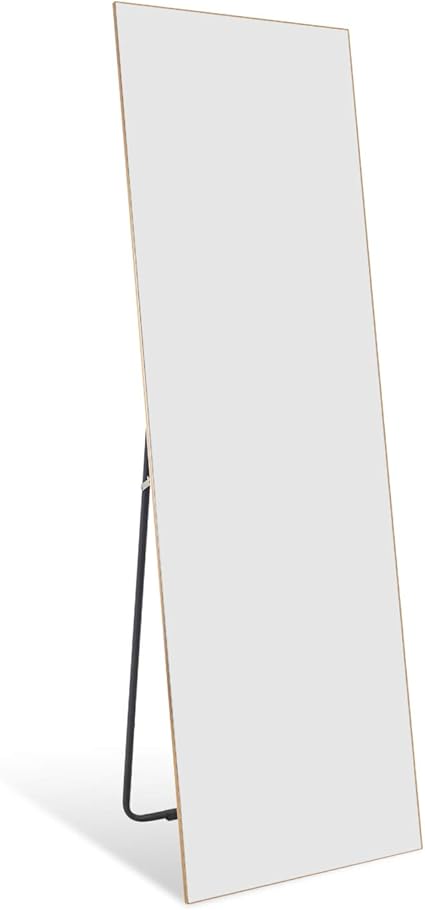 Amazon Co Jp Beautimira 鏡 ミラー 姿見 全身鏡 ノーフレーム スタンドミラー ヨガ ダンス ダイエット 運動 大型ミラー ダンス用ミラー 壁掛け おしゃれ ウォール リビング 寝室 インテリア シンプル 160 50cm ゴルード ホーム キッチン