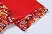OLRAIN Women's Floral Print Sheer Chiffon Loose Kimono Cardigan Capes (X-Large, Red)