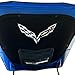 C7 Corvette Stingray Crossed Flag Metal Under Hood Emblem Fits: 2014 Through 2019 Corvettes