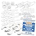 Ah Baby Child Safety Locks Kit (50 Piece) Keeps Kids Safe From Poisoning, Burns, Shocks, Cuts, Jams and Head Injury
