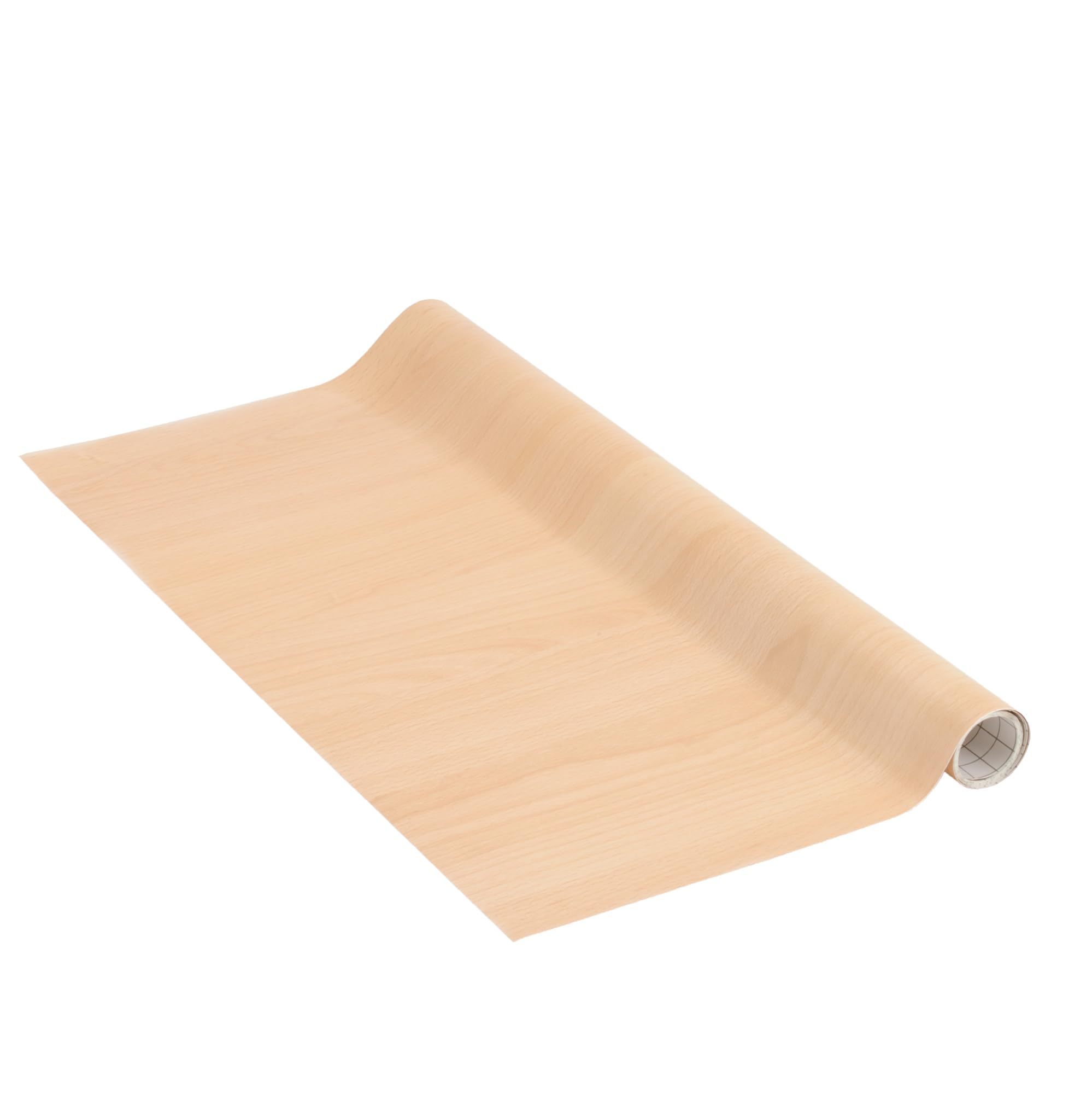 Venilia Adhesive Film, Beech Wood Look, Brown, 45 cm x 1.5 m, 95μ Thickness, Self-Adhesive Furniture Film, Decorative Film, Wallpaper, Kitchen Film, Phthalate-Free, Made in EU