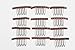 12 pcs one bag Wig Combs(wig clips) convenient for your wig caps