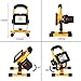 LED Work Light,Portable Outdoor Flood Light and Detachable 4400mAh Battery with Car Charger, Waterproof, 900lm,Yellow