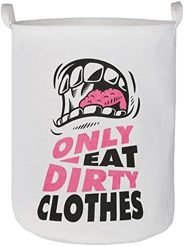 ALYER Foldable Waterproof Cotton Fabric Kids Laundry Hamper,Gift Basket for Children,Large Size Nusery Room Hamper (Cartoon)