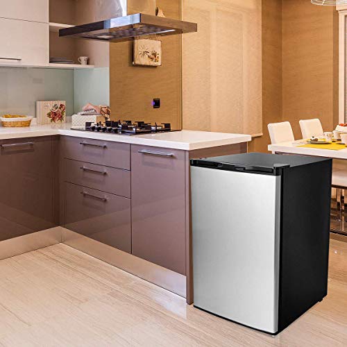 2 COSTWAY+Compact+Single+Upright+Freezer