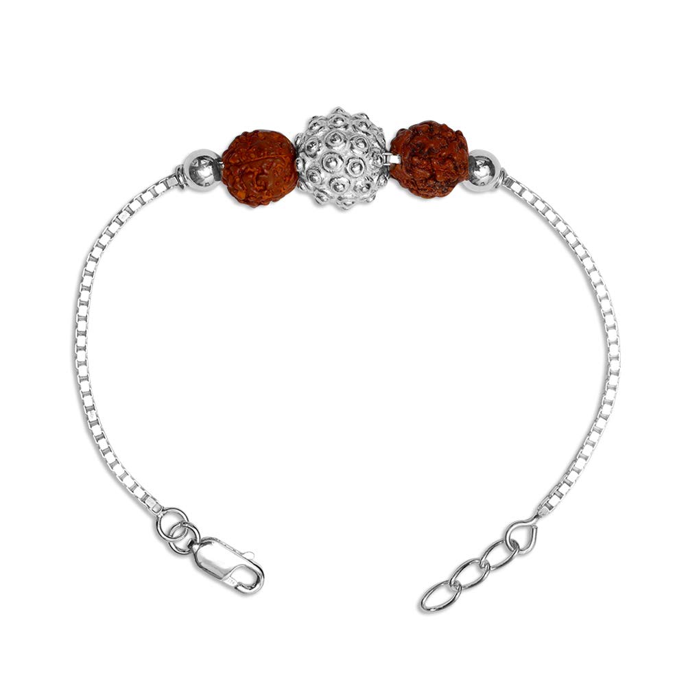 silver rakhi for boys