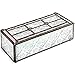 J Devlin Glass Art Box 508 Series Vintage Stained Glass Jewelry Trinket Decorative Box - Available in Blue or Pink (Pink)