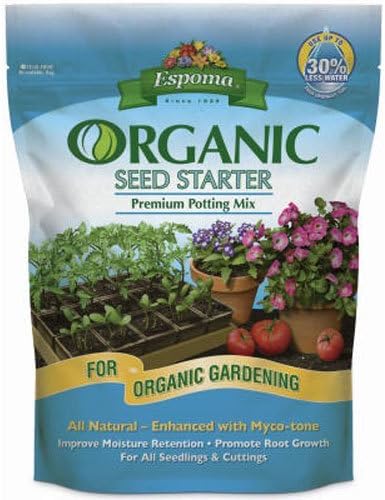 Espoma SS16 16-Quart Organic Seed Starter Premium Potting Mix (Limited Edition)
