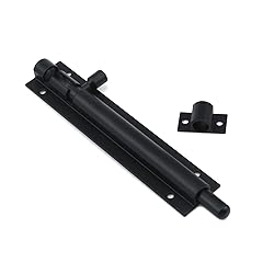 Bitray 5-inch Slide Bolt Latch Matt Black Slide