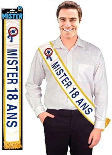Surprisezvous 1 Echarpe Homme Anniversaire 18ans Cadeau Homme Ref Echb17h Amazon Fr Vetements Et Accessoires