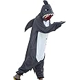 WOTOGOLD Animal Cosplay Costume Shark Adult Pajamas