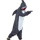 WOTOGOLD Animal Cosplay Costume Shark Adult Pajamas