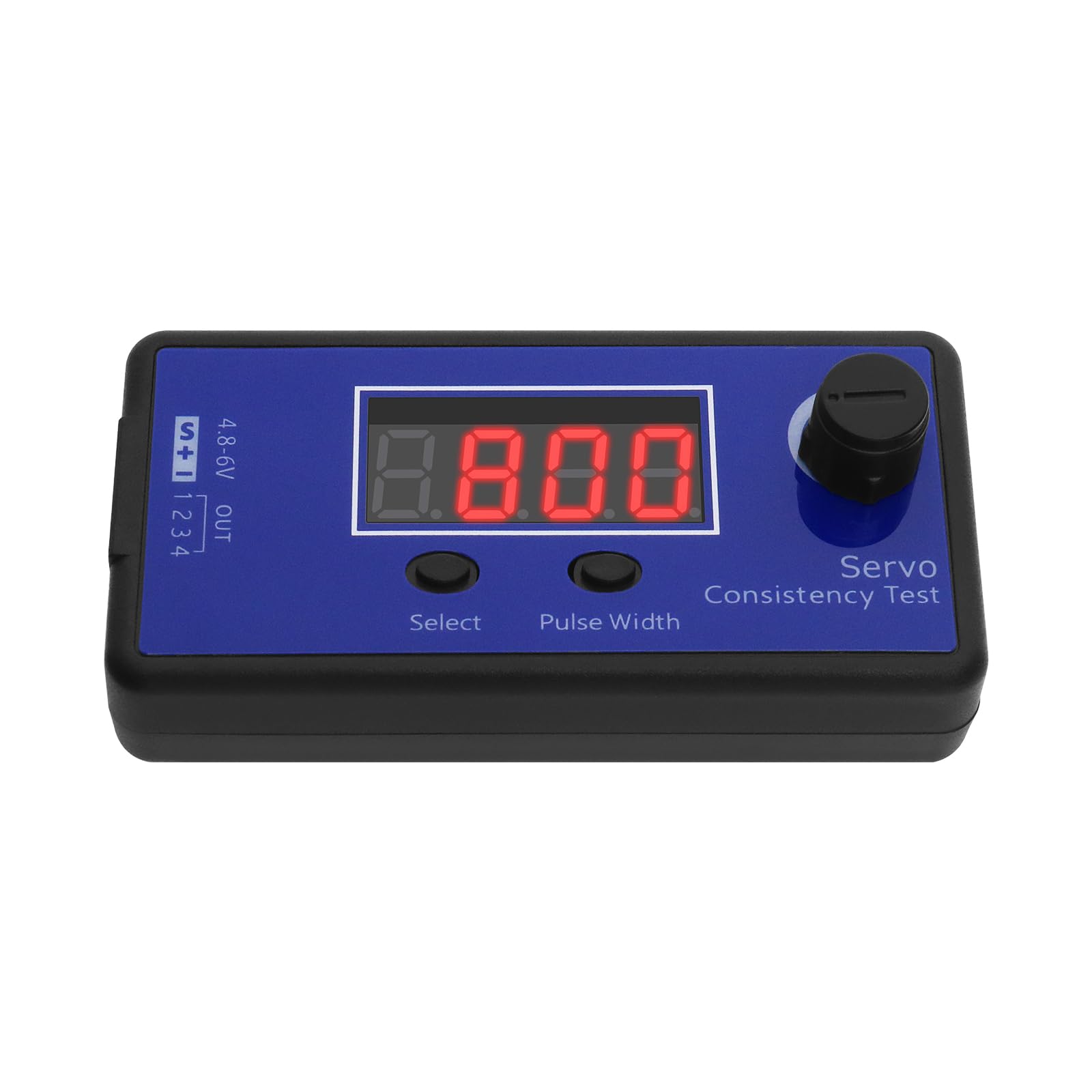 EMSea Digital Servo Tester High Accuracy RC Digital Servo Tester ESC Consistency Tester for RC Car Model Airplane Model and Ship Model Steering Gear