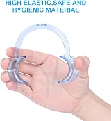 Vicloon Mouth Opener 10 Pcs C-Shape Cheek Retractors for Dentistry Teeth view 3