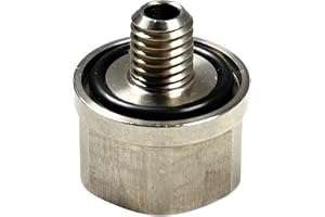 Fumoto ADP-10: Converting Adapter M10-1.5 | This adapter makes our F-133 Series valves (M12-1.25) available to install for the oil pans with M10-1.5 Threads.