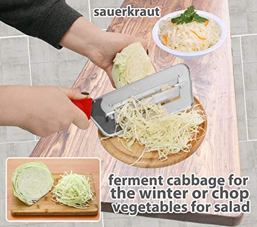 Shredder for cabbage metal Cabbage Slicer Chopper Shredder Sauerkraut Cutter Slaw Cutter by PetriStor