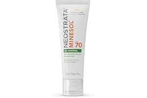 Neostrata Minesol Protetor Solar Facial Oil Control, Sem Cor, FPS 70, 40g