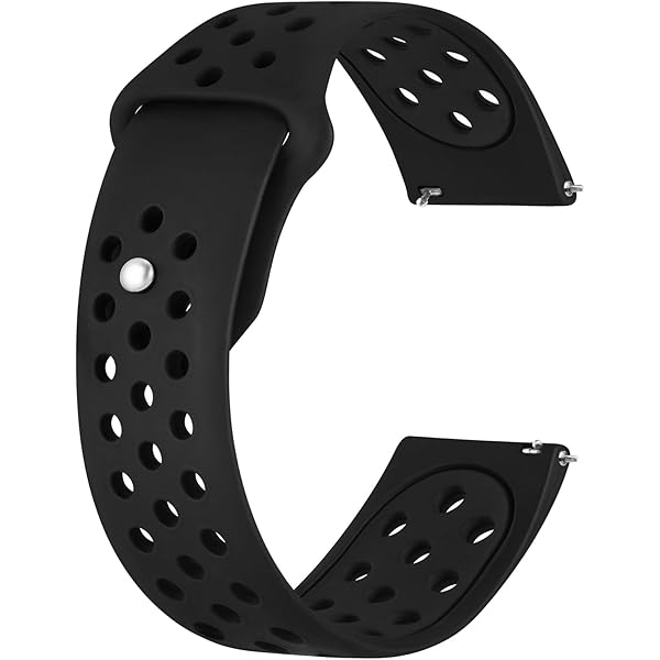 Silikon-Armband Für Amaztim Smartwatch – 22 Mm, Ersatzarmband Mit Metallschnalle