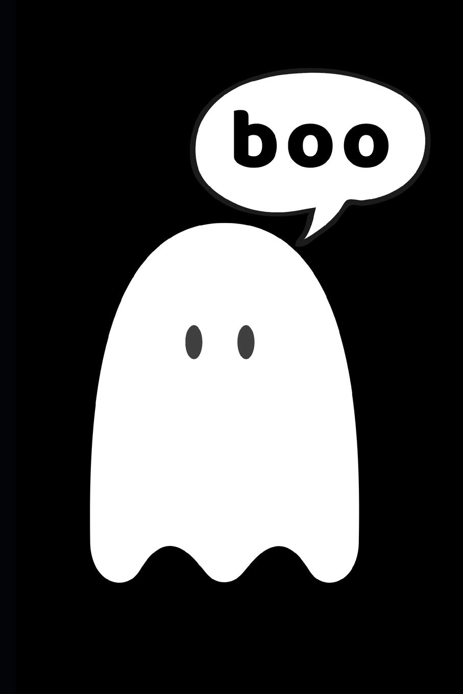 BOO: Cute Ghost Lined notebook, funny halloween journal gifts for boyfriend, girlfriend partner, him, her birthday, christmas, valentines day. Better and more useful than a card: Publishing, Rebelcat: 9781696183161: Amazon.com: Books