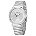 Stuhrling Original Men's 734GM.01 Analog Classic Ascot Casatorra Elite Swiss Quartz Date Silver Dial Stainless Steel Mesh Bracelet Watch