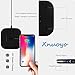 Wireless Charger, Xnuoyo Qi Induction Wireless Charging Pad Base for iPhone X/ 8/ 8 plus, Samsung Galaxy S8/ S8 Plus/ S7/ S7 Edge, S6/ S6 Edge, Nexus 4/ 5/ 6/ 7, Nokia Lumia 920 and all Devices Qi