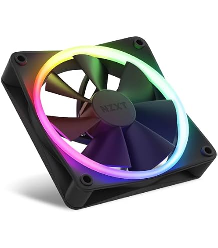 Amazon.com: NZXT F120 RGB - 120mm PWM RGB PC Fan - Black | 120mm