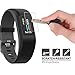 Garmin Vivosport Screen Protector, Wimaha 2 Pack Tempered Glass Screen Protector for Garmin Vivosport Smartwatch Ultra Clear Scratch Resistant Bubble Free