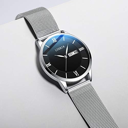 Amazon 腕時計メンズファッション超薄型ファッション水晶腕時計防水夜光シンプル時計学生用腕時計ビジネスウォッチ Black7 メンズ腕時計 腕時計 通販