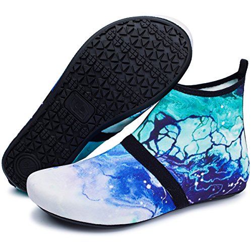 Barerun durable sole barefoot aqua socks for beach pool sand swim…