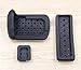 AUTOKAY Stainless Steel Sport Pedal Pads for Mercedes Benz M GL R Class AMG