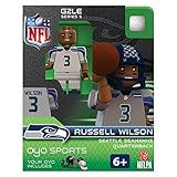 NFL Seattle Seahawks Russell Wilson Gen 2 Mini Figure, Small